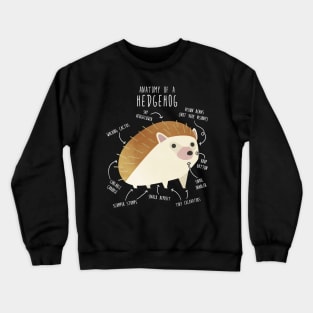 Hedgehog Anatomy Crewneck Sweatshirt